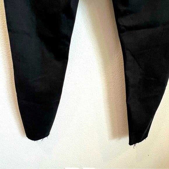 Pistola women Black distress skinny high rise jeans Frey hem Style Arielle Sz 31 - Picture 12 of 16
